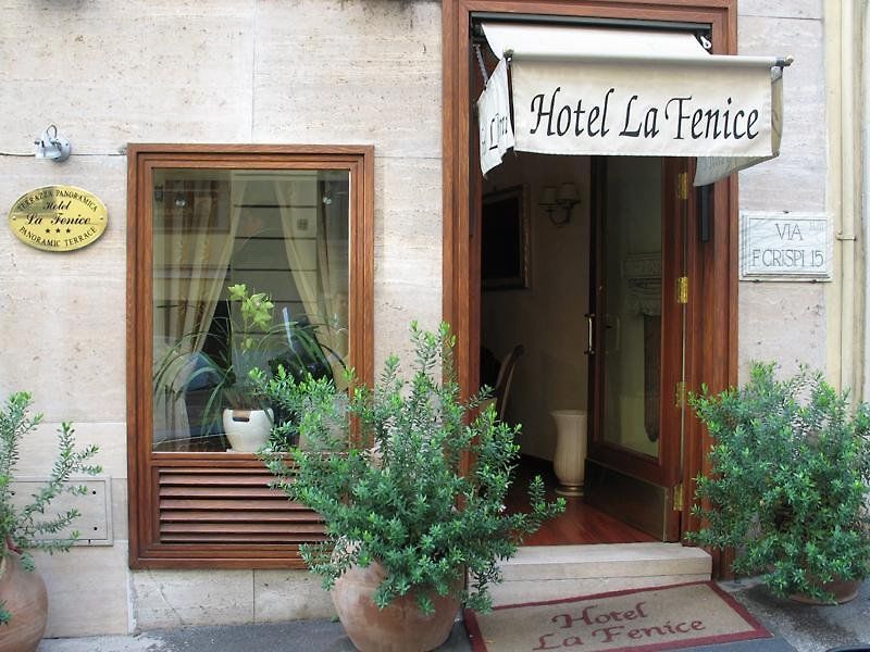 Hotel La Fenice Rome Exterior photo